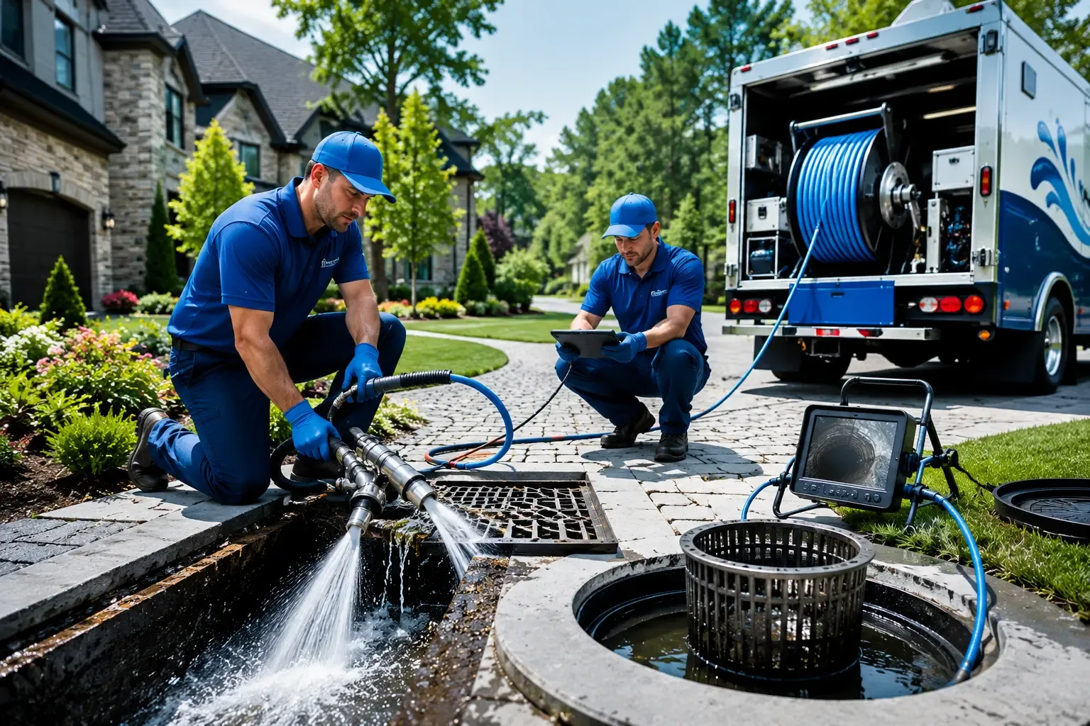 Local outdoor drain cleaning professionals in Crystal Spring, PA